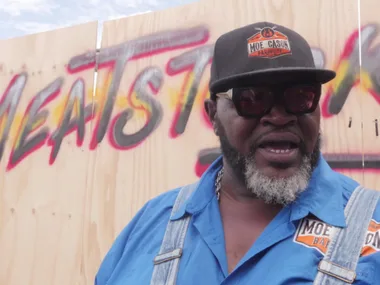 Barbecuing with Big Moe Cason
