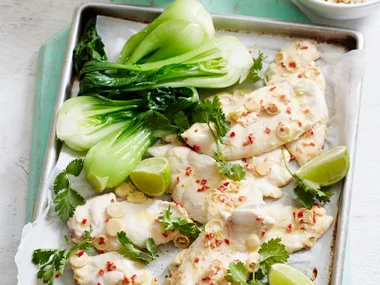 Thai-flavoured chicken