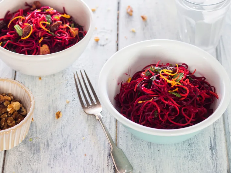Beetroot and orange superfood salad