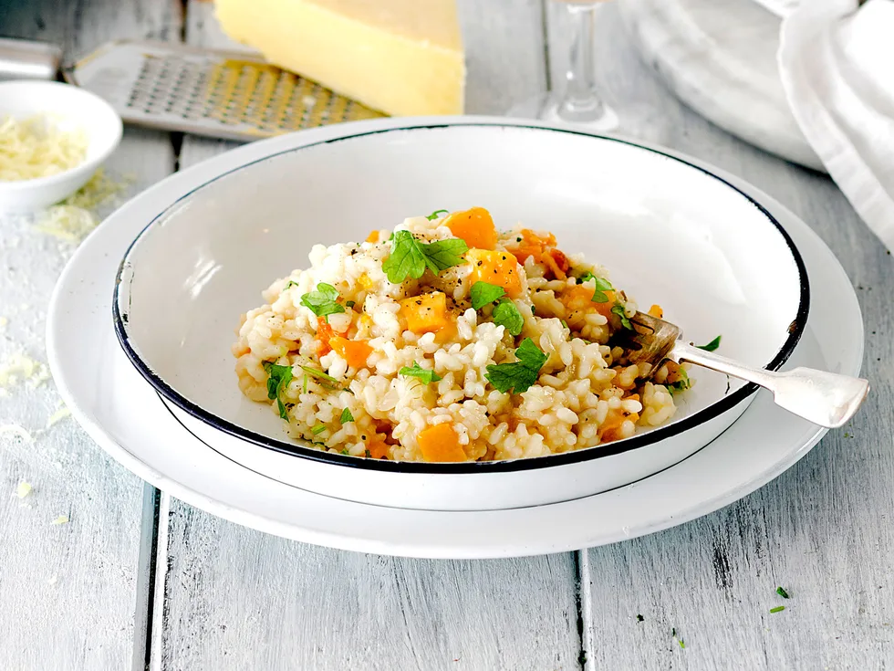 Butternut risotto