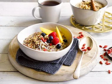 Quinoa breakfast bowl
