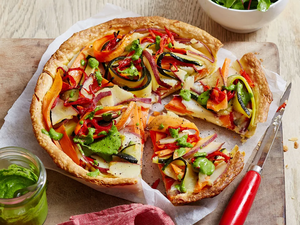 Vegetable tart