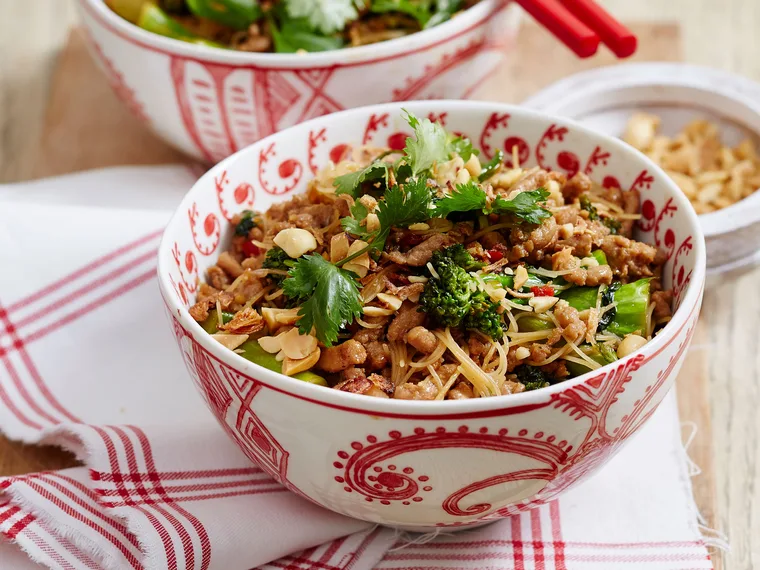 Sticky Thai pork