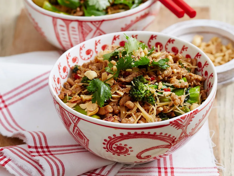 Sticky Thai pork