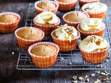 Maple walnut muffins