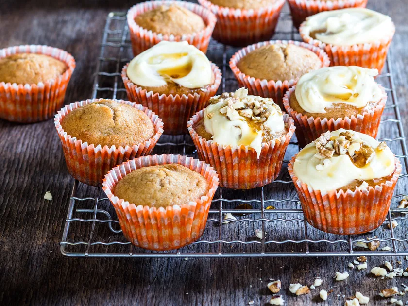 Maple walnut muffins