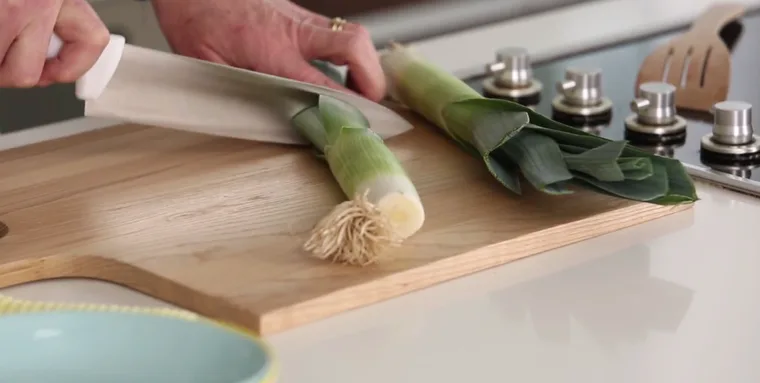 Leek and pumpkin barley risotto