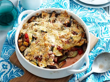 Crispy vegetable bake