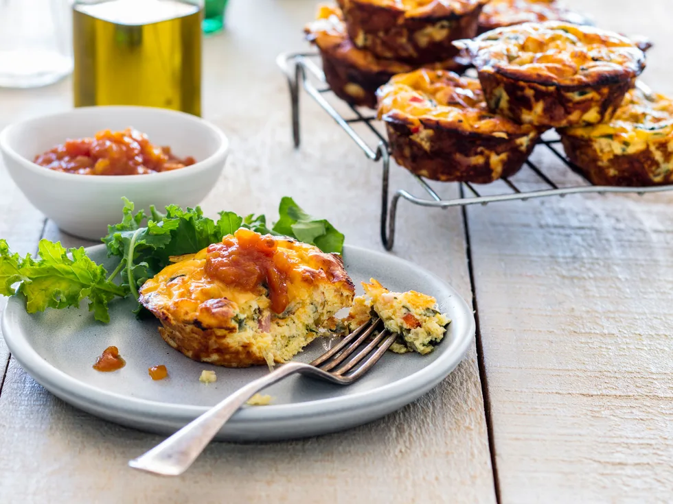 Muffin pan frittata