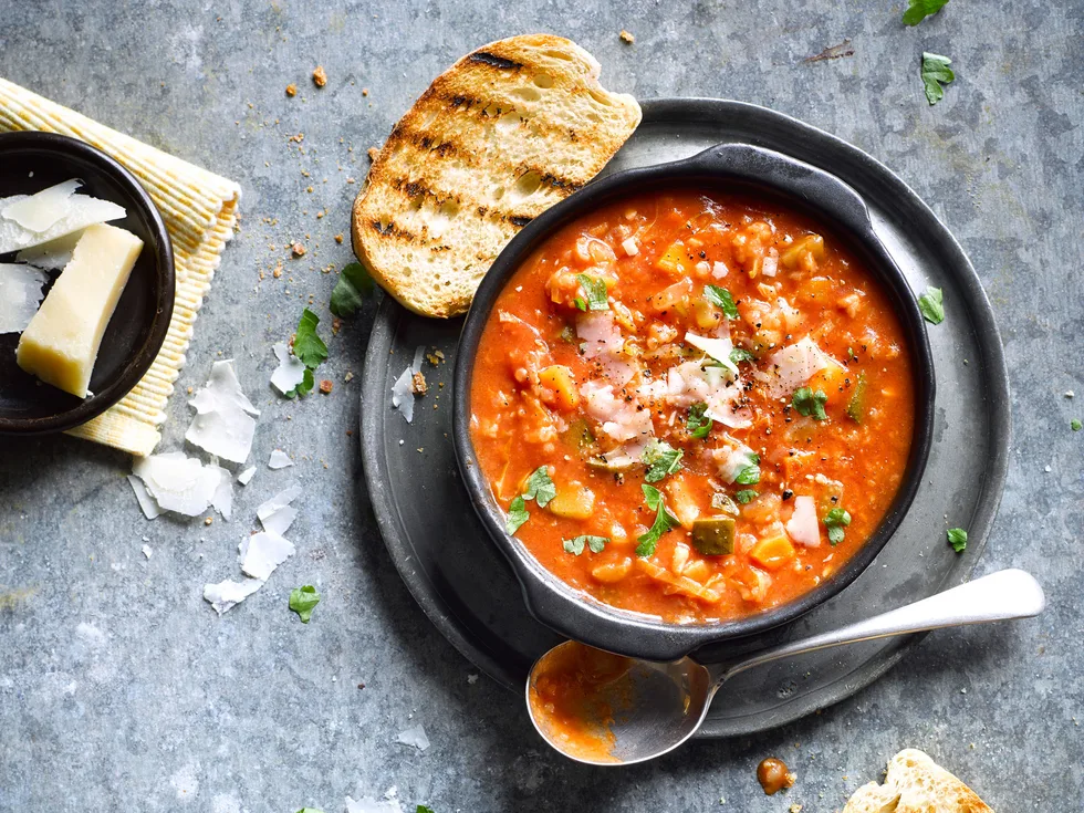 Minestrone soup