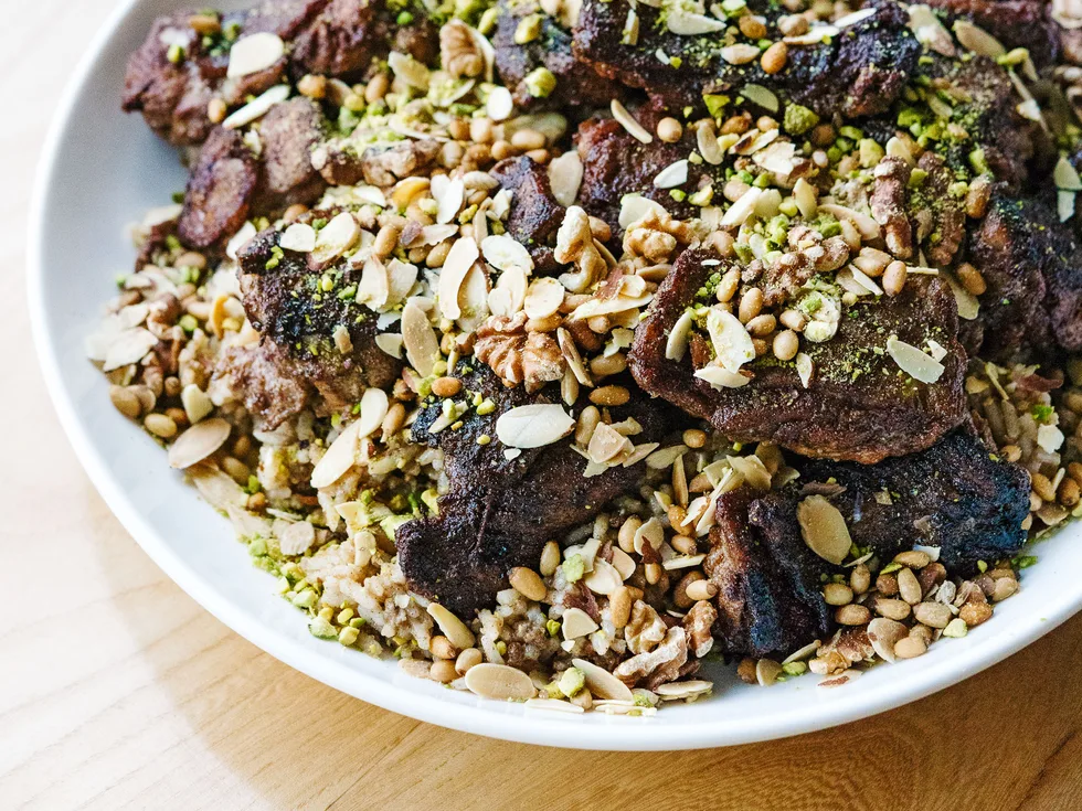 Lebanese chicken and rice