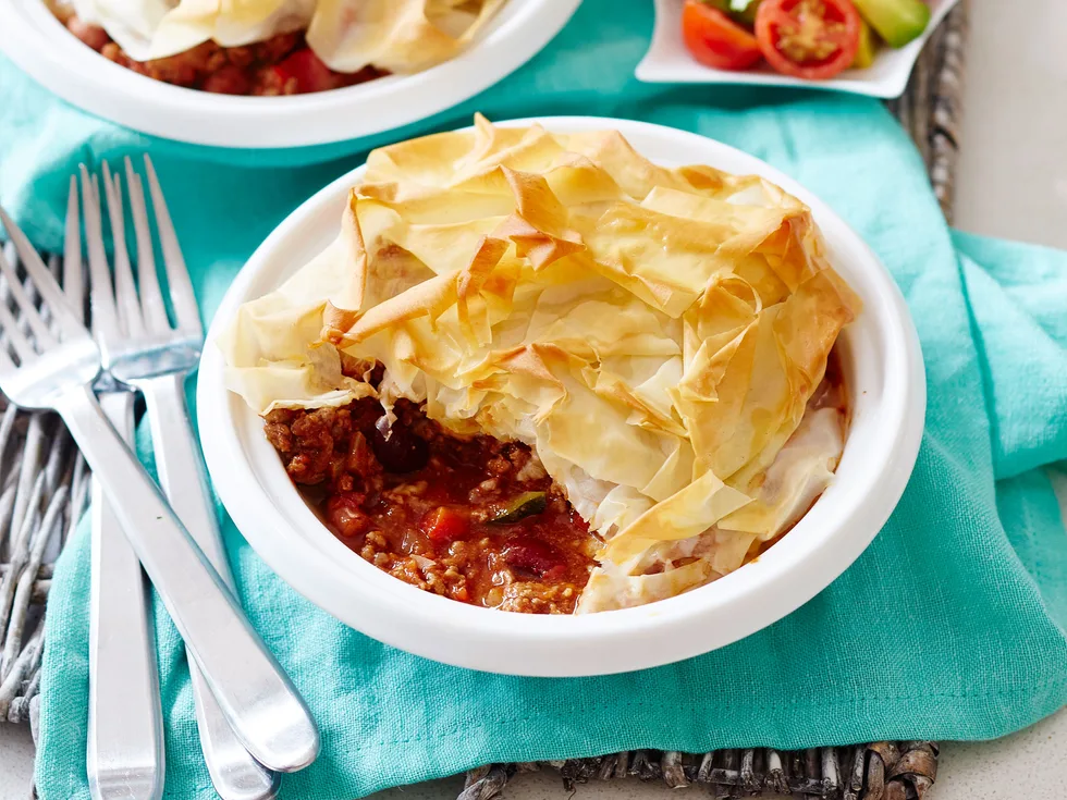 Chilli pot pie