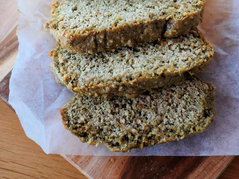 Paleo bread loaf
