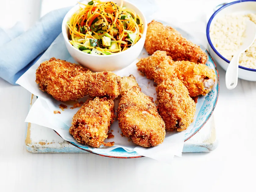 Easy Korean fried chicken drumsticks