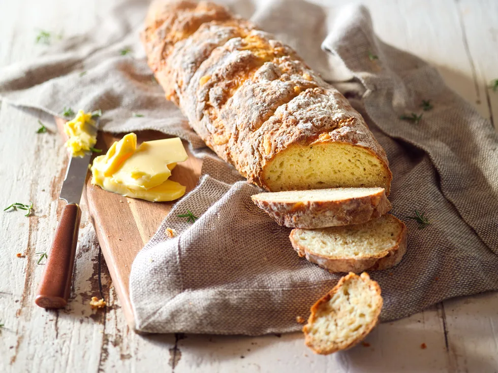 Rosemary cheddar buttermilk soda bread