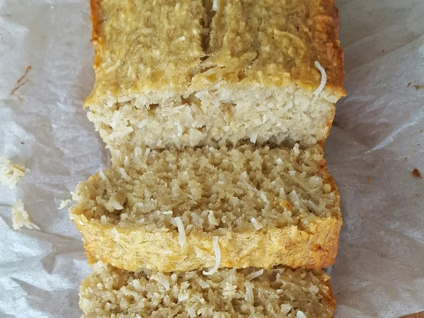 Gluten-free coconut banana bread