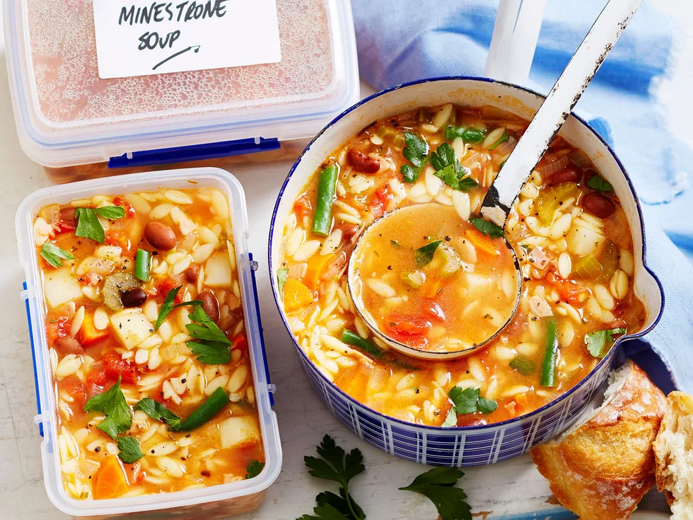 Minestrone soup
