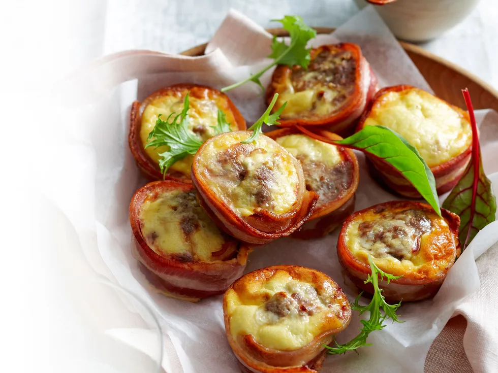 Bacon and egg meatloaf