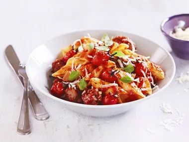 Sausage penne