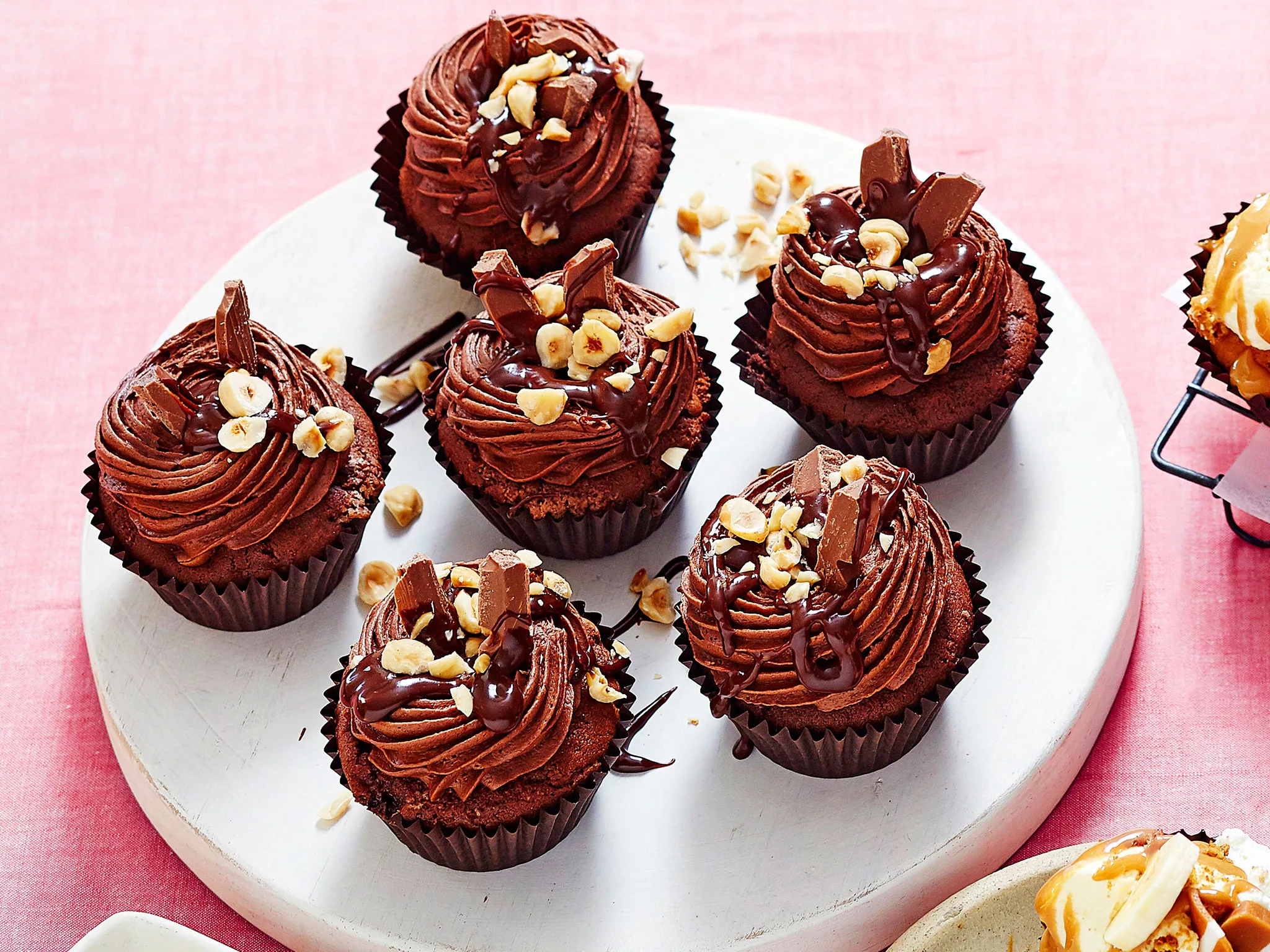 Nutella-filled cupcakes