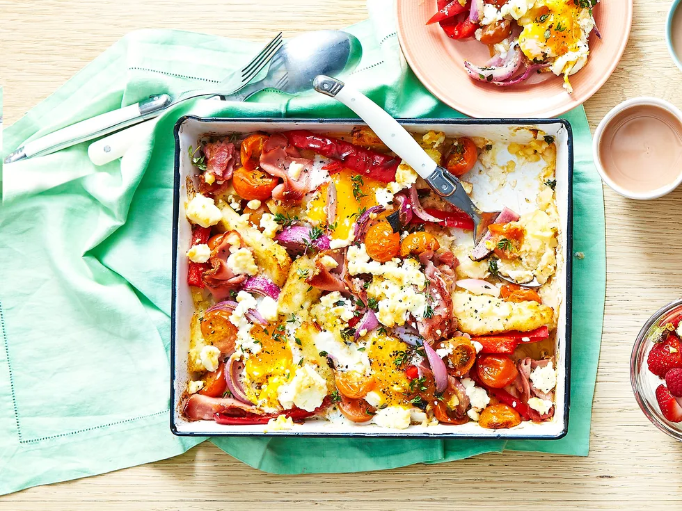 Hash brown brekkie bake