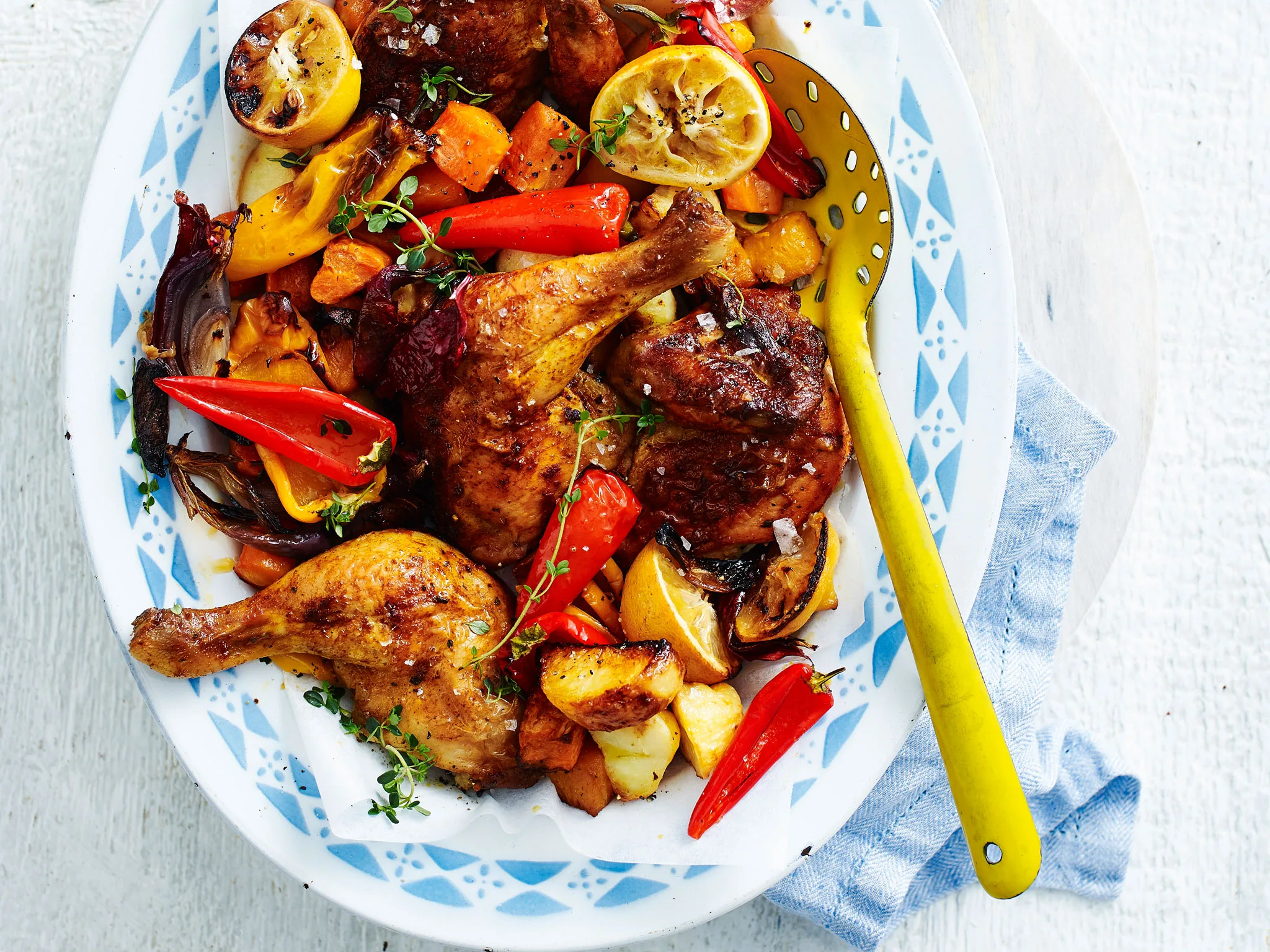 Mediterranean chicken bake