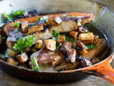 Pork with celeriac