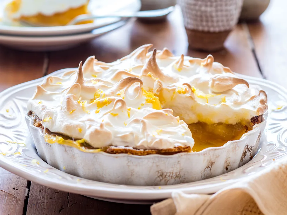 Nana’s lemon meringue pie