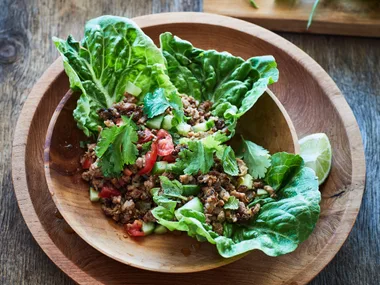 Thai-style pork salad
