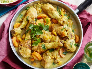 Moroccan chicken with kumara
