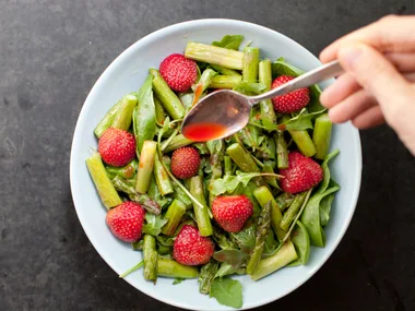 Strawberry vinaigrette