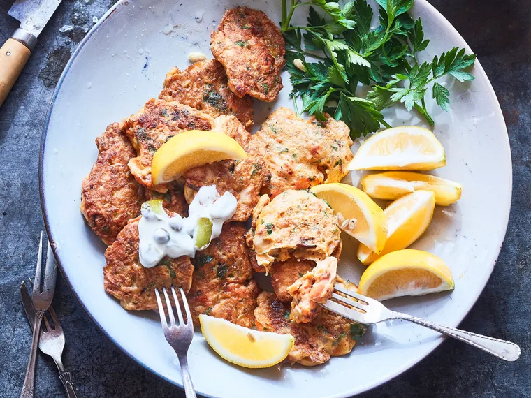 Mussel fritters