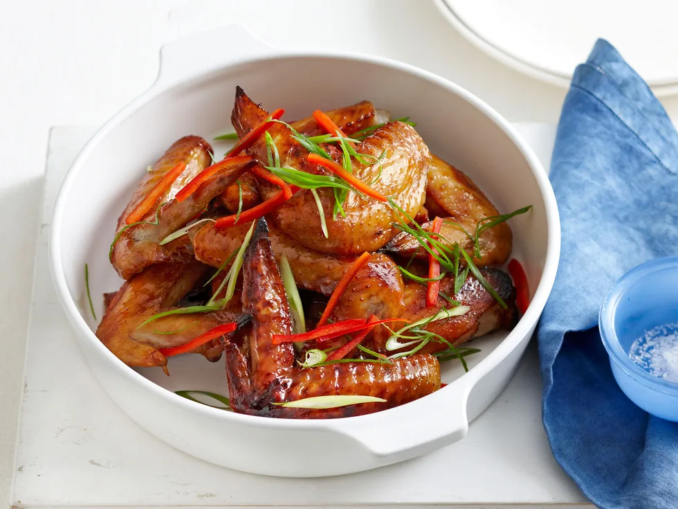 Honey chilli chicken wings
