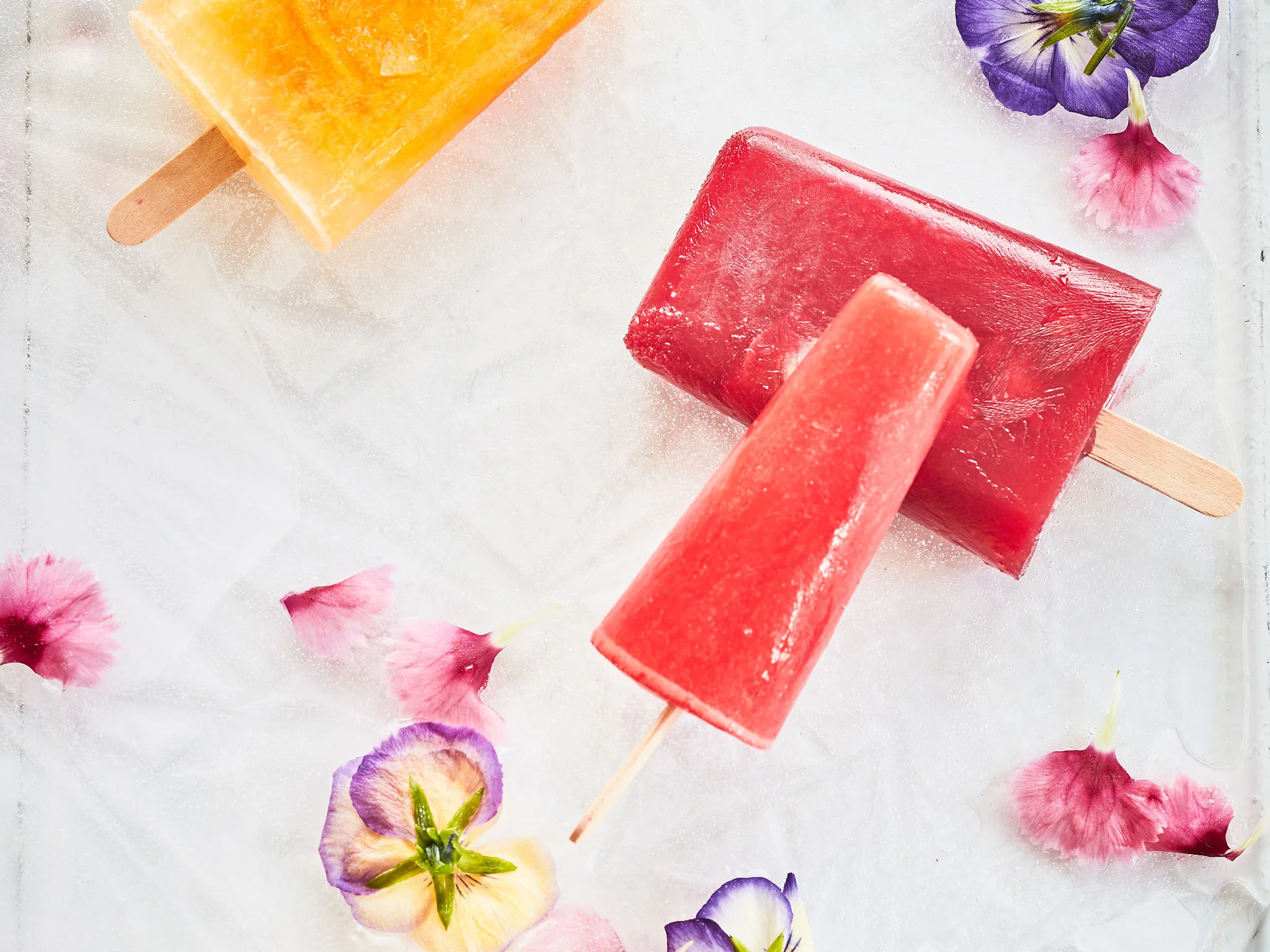 Giggle pops (fruity adult ice blocks)