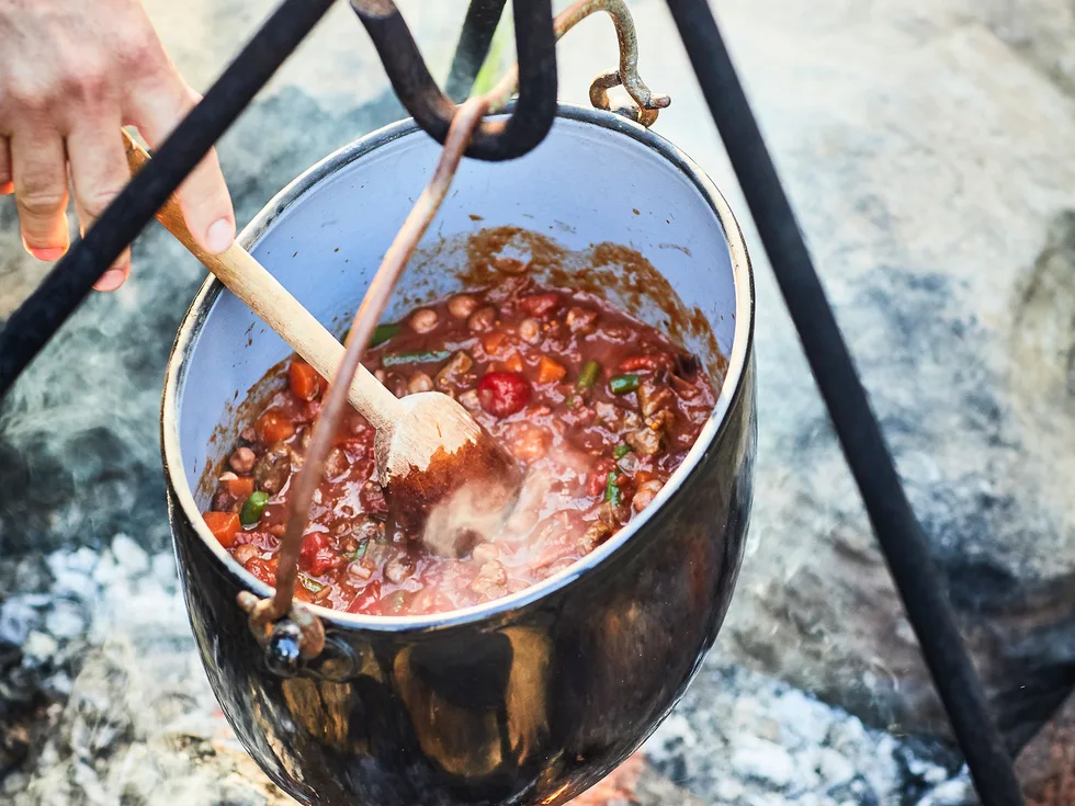 One-pot hearty lamb, bean and vegetable soup