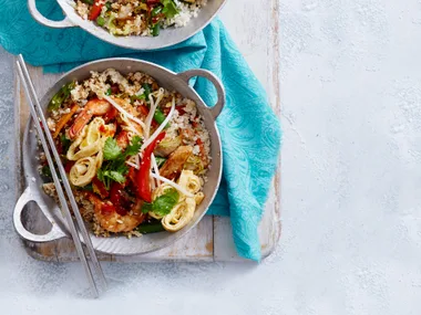Nasi goreng with cauli rice