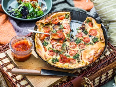 Breakfast pie