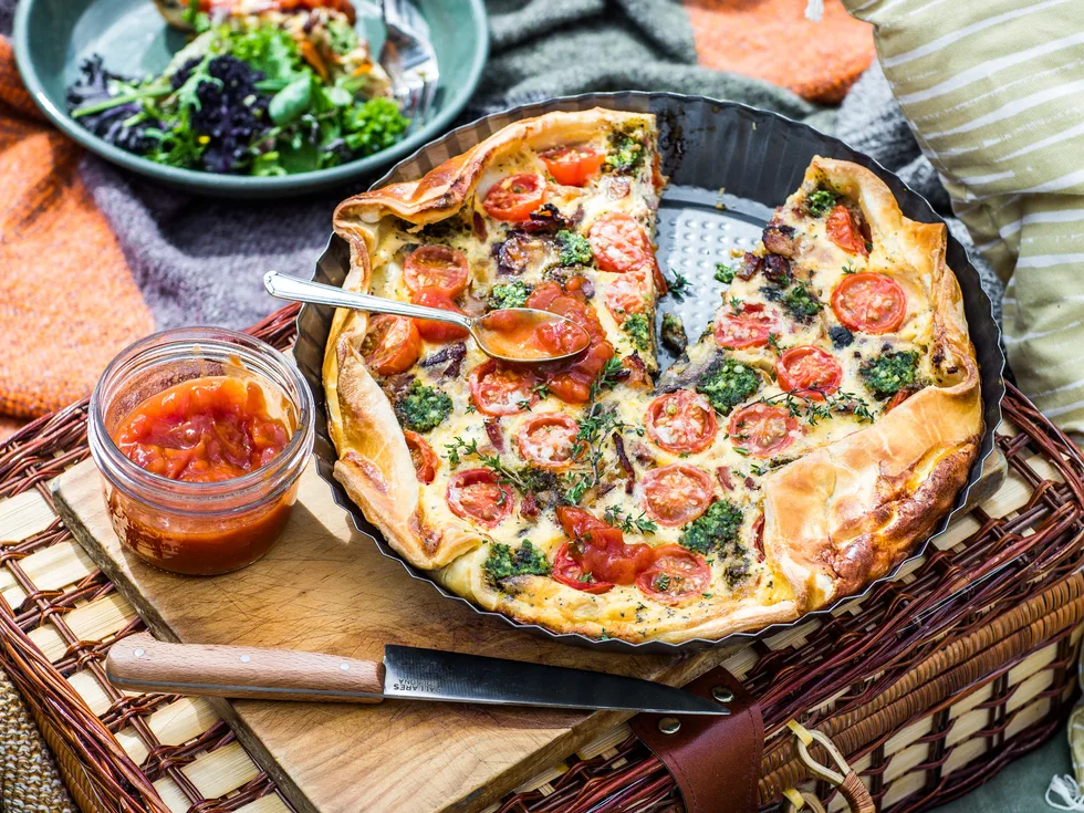 Breakfast pie