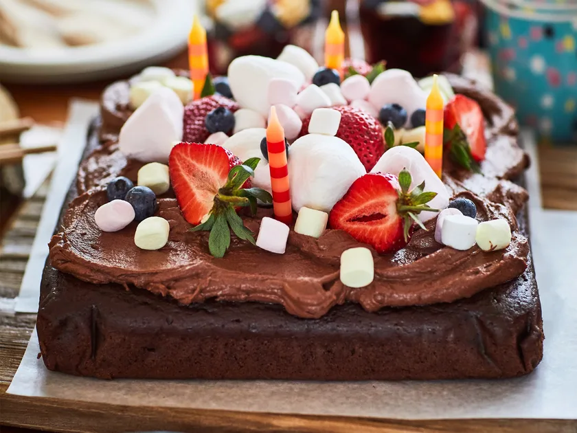 Chocolate wacky cake (egg-free and dairy-free)