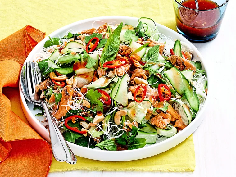 Thai-style salmon salad
