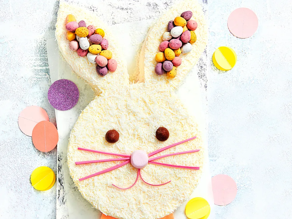Easter bunny cake