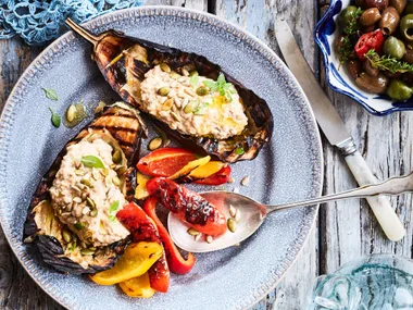 Roasted eggplant dip