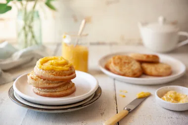 Tart and sweet pineapple curd