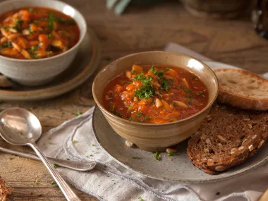 Minestrone soup