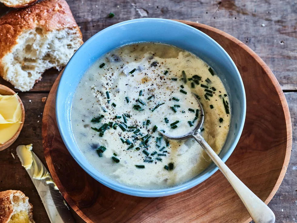 Creamy mushroom soup