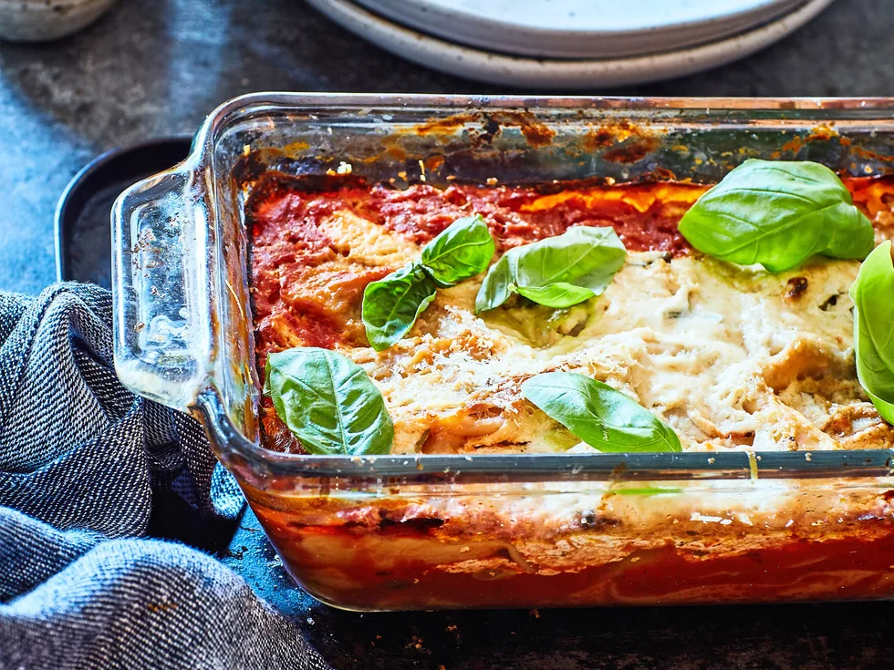 Pumpkin and ricotta lasagne