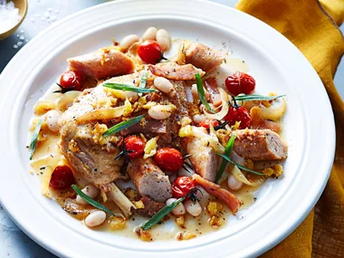 Chicken cassoulet
