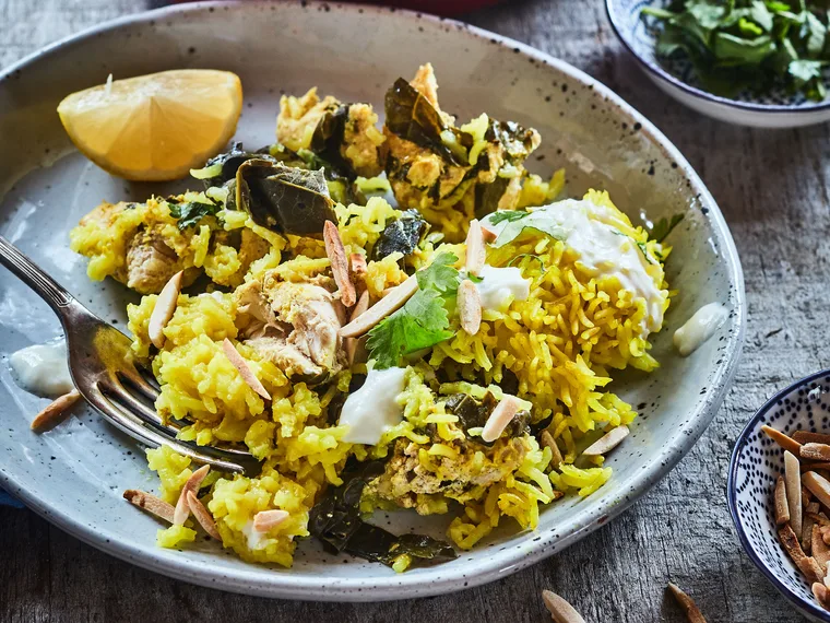 Easy chicken biryani