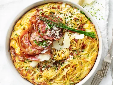 Carbonara frittata
