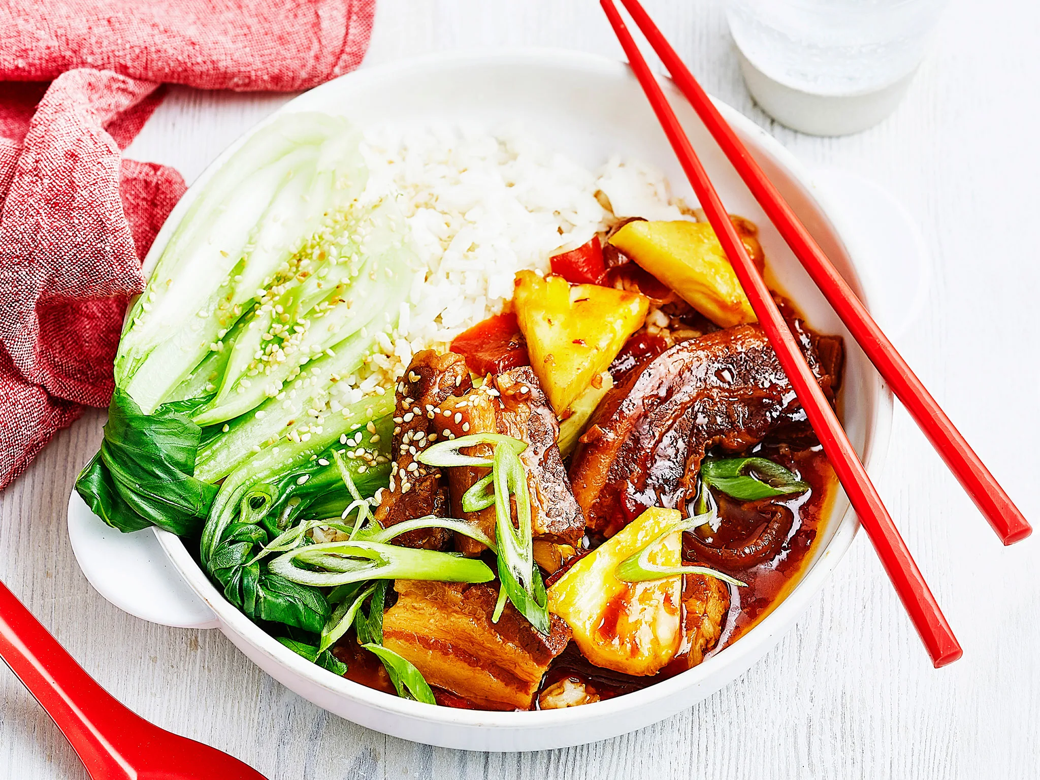 Sweet and sour slow-cooker pork